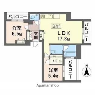 アルビレオ【2階】の間取り