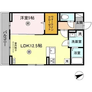 セラヴィ【3階】の間取り