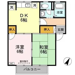 ドリーム神田【1階】の間取り