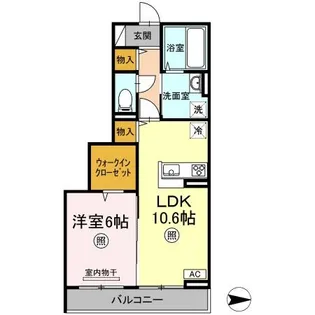 カトーナヴィラ【2階】の間取り