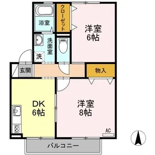 ソプラ・コート【2階】の間取り