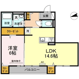 瀬戸内ハウジングⅡ【2階】の間取り