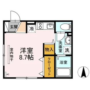 APITE.M【2階】の間取り