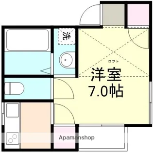 鶴形コート【2階】の間取り