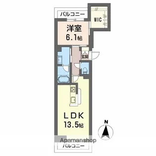 サンフェリーチェⅡ【3階】の間取り