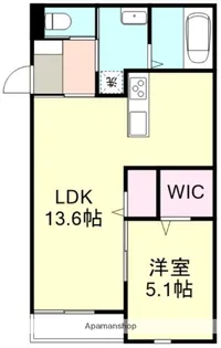 グランデール【1階】の間取り