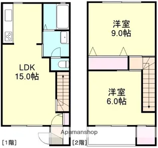 COURT CLAN B棟【1階】の間取り