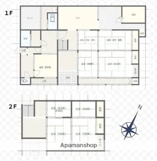 岡山県浅口市寄島町【一戸建】の間取り