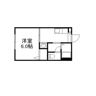 ライフコーポ【2階】の間取り