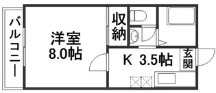 パークプレイスみしま【2階】の間取り