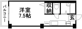 グランデカーサ【306号室号室】の間取り