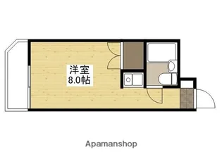 レジデンス十日市【7階】の間取り
