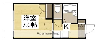 パール大宮【6階】の間取り