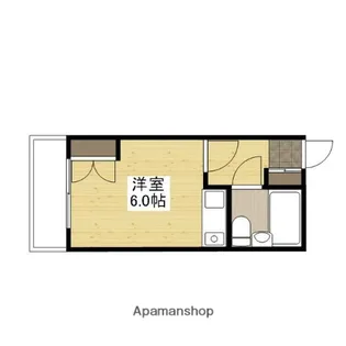 クレセント小町【5階】の間取り
