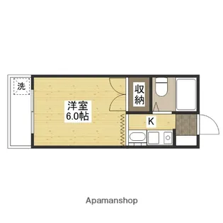 BM−10ビル【3階】の間取り