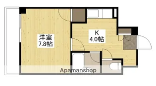 ファミーユ倉田【4階】の間取り