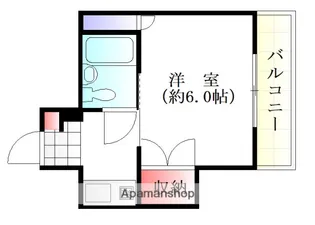 大州タワー【10階】の間取り