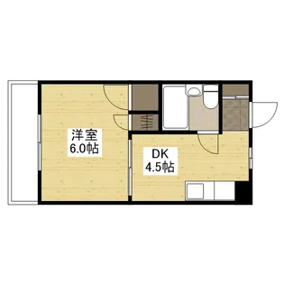 メゾン東雲Ⅰ【3階】の間取り