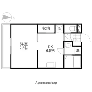 青木ビル【3階】の間取り