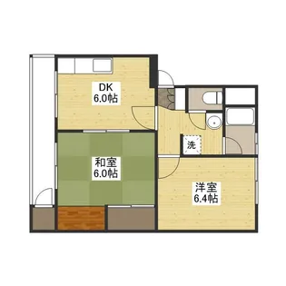 椿コーポ【2階】の間取り