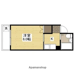 ル・シエール岡田【3階】の間取り