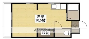 Kフロントビル【2階】の間取り