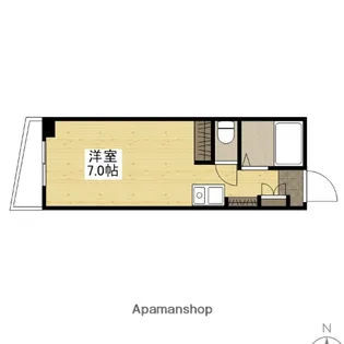 OKKビル【4階】の間取り