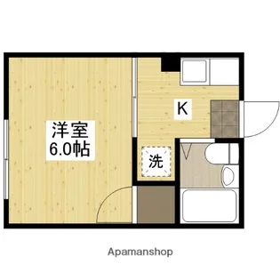サンハイツ新庄【1階】の間取り