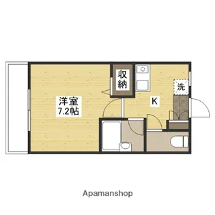 メゾン長束西【2階】の間取り
