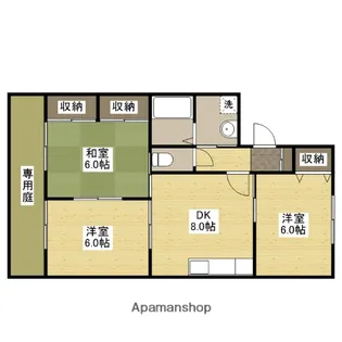 ピュアOGAWA【1階】の間取り