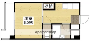 第1ガーデンビル【2階】の間取り