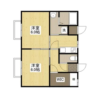 メゾン泉【1階】の間取り