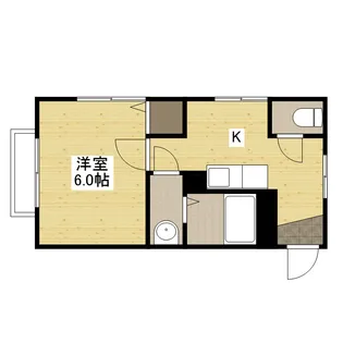 メゾン泉【1階】の間取り