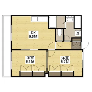 ラ・ヴィータ高取北Ⅱ【3階】の間取り