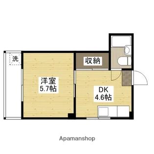 中屋ビル【5階】の間取り