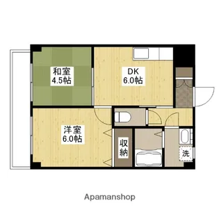 古冨ビル【2階】の間取り