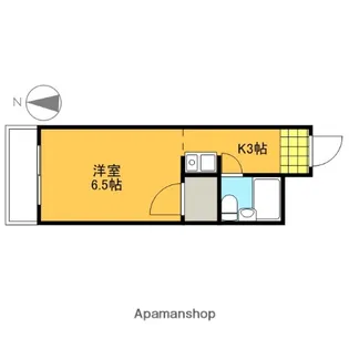 ラフィネ天満【2階】の間取り