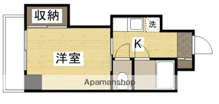 呉セントラルタワー【5階】の間取り