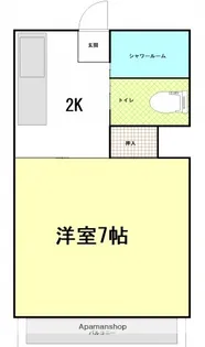エステート坪井【3階】の間取り