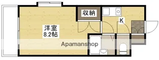 サントーマス大芝【1階】の間取り