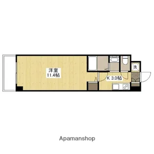 シャルマン財官Ⅰ【1階】の間取り