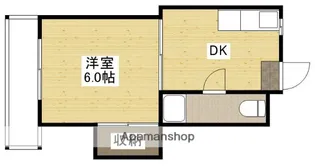 第1小河内ビル【4階】の間取り