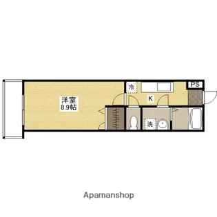 デルタ幟町(旧サムティ幟町)【7階】の間取り