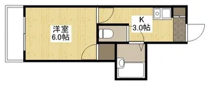 ロイヤルメゾン古江【3階】の間取り