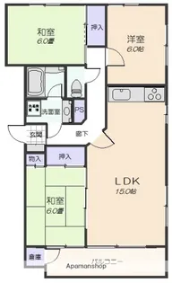 グリーンハイツ【2階】の間取り