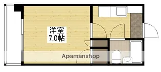 山本ビル【4階】の間取り