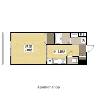 TYTハピネス【6階】の間取り