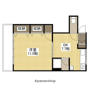 山根ビル【2階】の間取り
