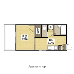 フレグランス藤井【1階】の間取り