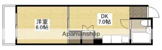 和秀舟入本町ビル【3階】の間取り